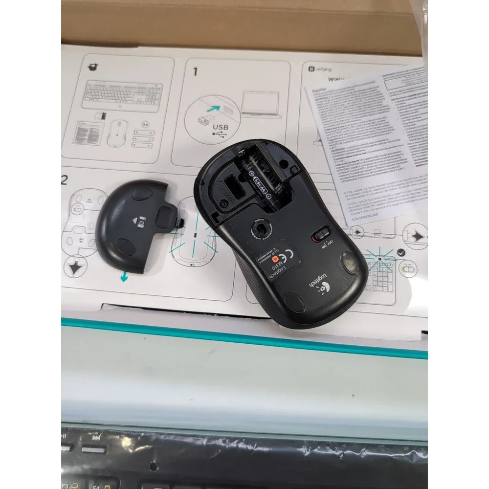 Logitech Wireless Combo Mk520 With Keyboard Laser Mouse & Receiver (920-002553) - Picture 7 of 11